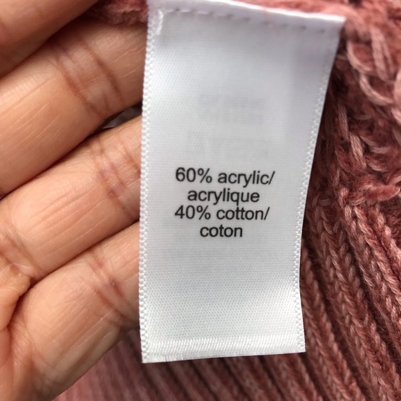 XL Cable Knit Colourblock Cardigan - Picture 9 of 12